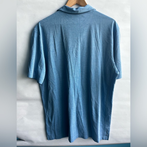 Travis Mathew light blue Pima cotton polo - Sun Valley embroidered logo - Picture 4 of 6